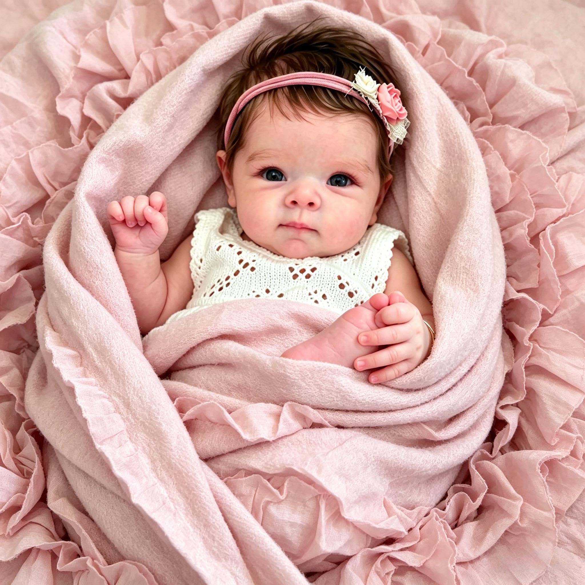 Amazon | Anano Reborn Baby人形 全身 18インチ リアルな赤ちゃん人形